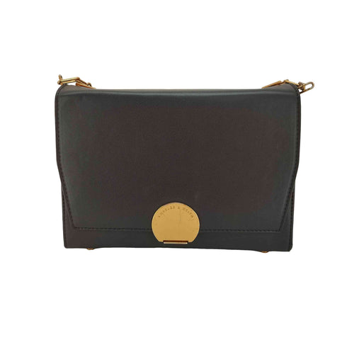 チャールズキース CHARLES & KEITH チェーン スクエア ショルダー バッグ レディース