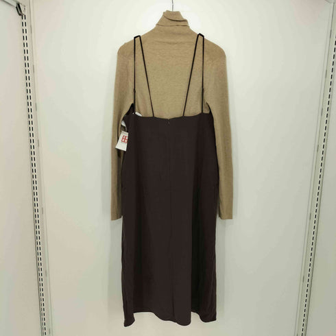 ミラオーウェン Mila Owen 23AW キャミワンピース タートルネックリブニットセット レディース 1