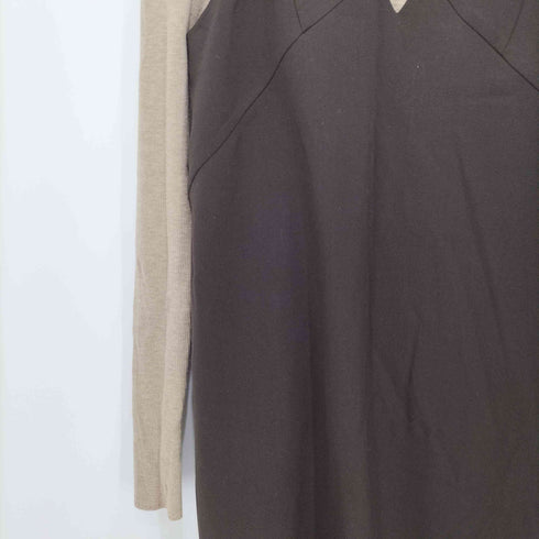 ミラオーウェン Mila Owen 23AW キャミワンピース タートルネックリブニットセット レディース 1