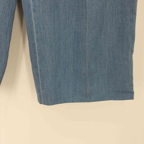 レジェールバイエムシーエム LEGERE by MCM 90-2000s ロゴ刺繍 バギーデニム ジッパーフライデニム メンズ LL