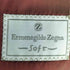 Ermenegildo Zegna カシミヤ混 スウェードタッチ 裏地玉虫 2B テーラード ジャケット ツータック スラックス パンツ セットアップ ビッグシルエット メンズ 46