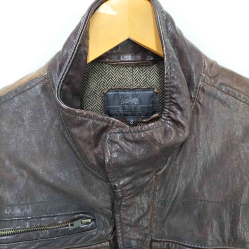 VINTAGE 55 シングルレザージャケット メンズ S