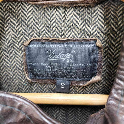 VINTAGE 55 シングルレザージャケット メンズ S