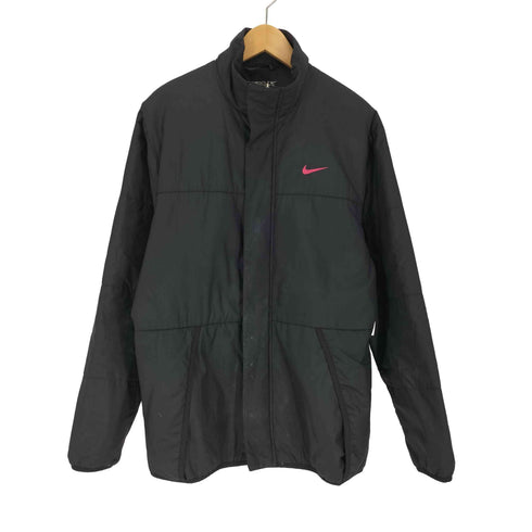 ナイキ NIKE スウッシュ プリント 中綿 ジップアップ ジャケット メンズ import:L