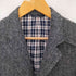 ニューヨーカー NEWYORKER HARRIS TWEED エルボーパッチくるみボタン3Bジャケット メンズ 04-27