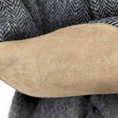 ニューヨーカー NEWYORKER HARRIS TWEED エルボーパッチくるみボタン3Bジャケット メンズ 04-27