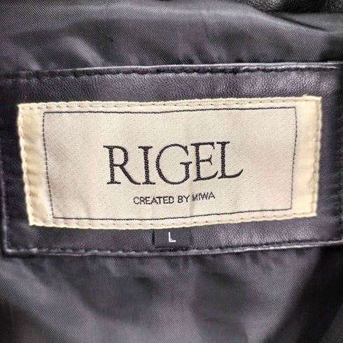 リーガル REGAL 羊革 シープレザー ダウンジャケット メンズ import:L