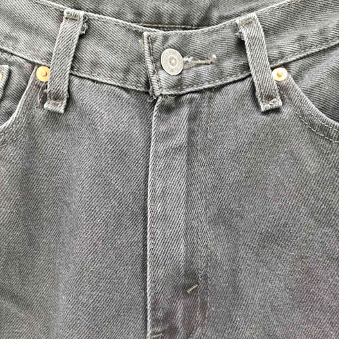 リーバイス Levis 505 ブラックデニムパンツ メンズ 34/29