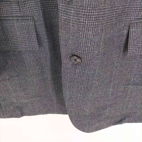 ポロバイラルフローレン Polo by RALPH LAUREN 80-90S 三角タグ チェック ウール 2B テーラードジャケット メンズ