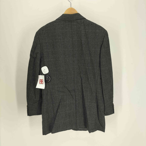 ポロバイラルフローレン Polo by RALPH LAUREN 80-90S 三角タグ チェック ウール 2B テーラードジャケット 2タック スラックス パンツ セットアップ メンズ