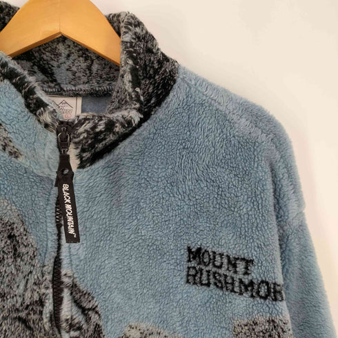 ブラックマウンテン BLACK MOUNTAIN USA製 MOUNT RUSHMORE フリースジャケット ボアジャケット メンズ import:L