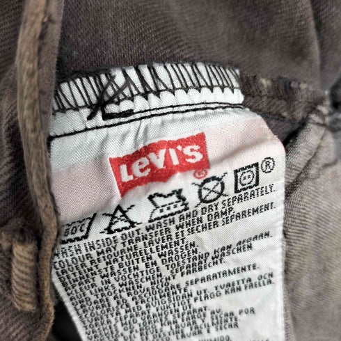 リーバイス Levis スペイン製 ユーロリーバイス 501 後染め ボタン裏292 ボタンフライ デニムパンツ メンズ W34/L36