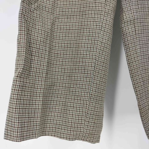 ポロバイラルフローレン Polo by RALPH LAUREN 80-90S サスペンダーボタン 千鳥格子 チェック 2タック スラックス パンツ サイドシンチ メンズ