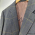 バーバリーズ BURBERRYS 80-90S PRESTIGE COLLECTION NEW WOOL CASHMERE カシミヤ 混 ウール チェック 2B テーラードジャケット メンズ