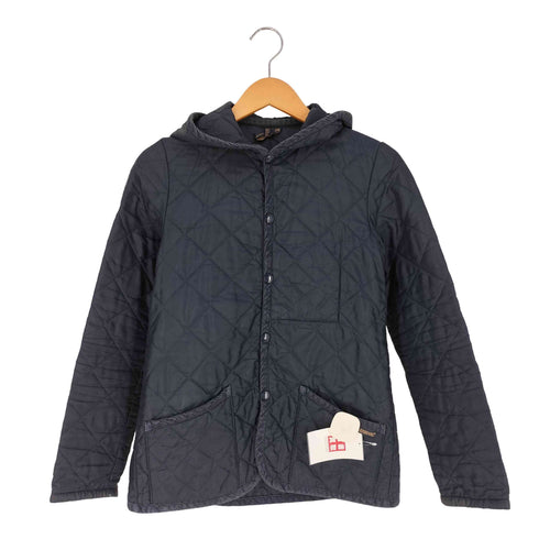 ラベンハム LAVENHAM イングランド製 キルティング フーデッドジャケット レディース 36