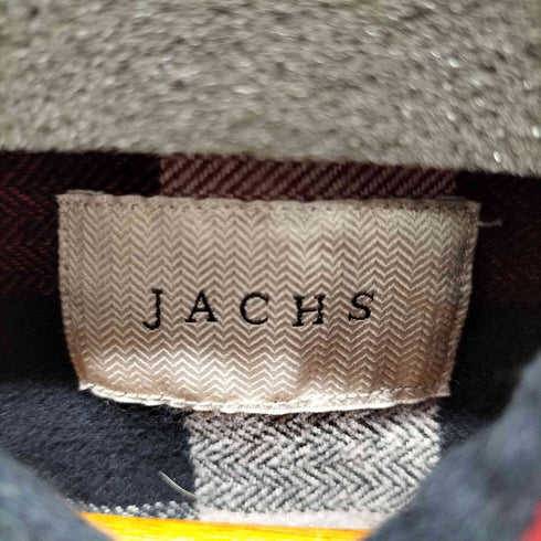 JACHS 2XL ヘビーウェイトブロックチェックネルシャツ メンズ JPN:XXL