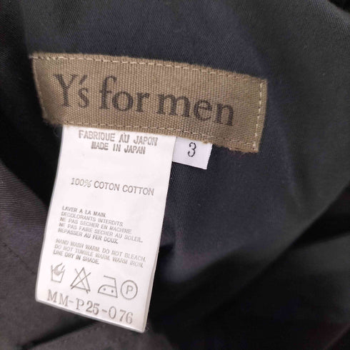 ワイズフォーメン Ys for men 90S 旧タグ オーバーサイズパンツ カーゴパンツ ドロスト スノ―カモパンツ メンズ JPN:3