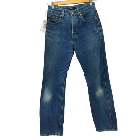 リーバイスメイドアンドクラフテッド Levis Made & Crafted 501 CROP LMC RAW INDIGO デニムパンツ レディース W24 L28