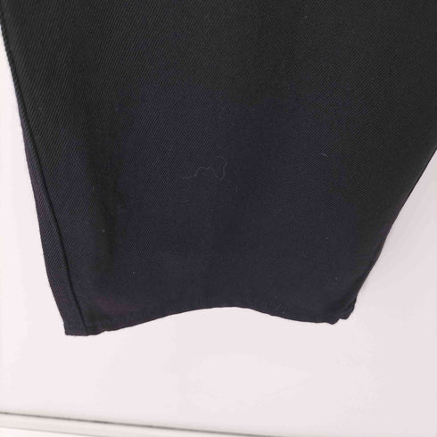 コムデギャルソン COMME des GARCONS 00S ノータックウールワイドスラックスパンツ サイドアジャストボタン メンズ