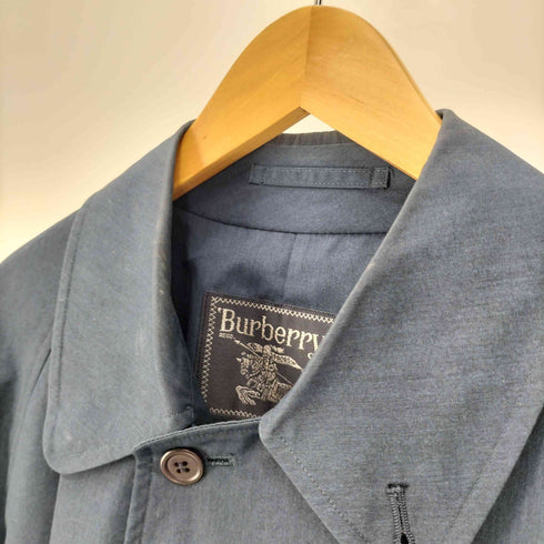 バーバリーズ BURBERRYS 90S 比翼ボタン ポリコットン ステンカラーコート バルマカーンコート メンズ 88 160