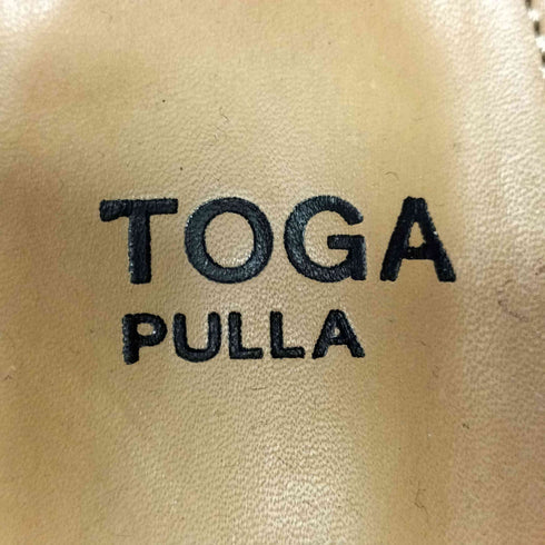 トーガプルラ TOGA PULLA Metal loafer レディース 40 約25cm