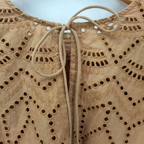 ユナイテッドアローズグリーンレーベルリラクシング UNITED ARROWS green label relaxing シフリー レース 2WAY ブラウス レディース