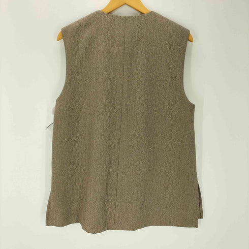 ユナイテッドアローズグリーンレーベルリラクシング UNITED ARROWS green label relaxing プレップツイード プルオーバーベスト レディース