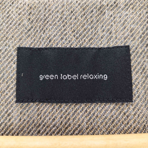 ユナイテッドアローズグリーンレーベルリラクシング UNITED ARROWS green label relaxing プレップツイード プルオーバーベスト レディース