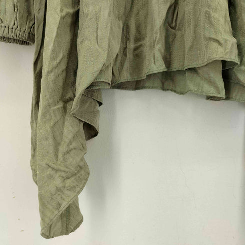 メルローズ MELROSE 総柄レーヨン L/S トップス レディース