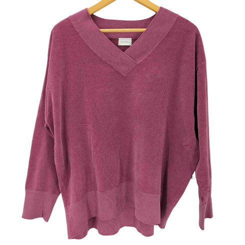 ユナイテッドアローズグリーンレーベルリラクシング UNITED ARROWS green label relaxing FFC ミラノリブ Vネック プルオーバー ニット レディース