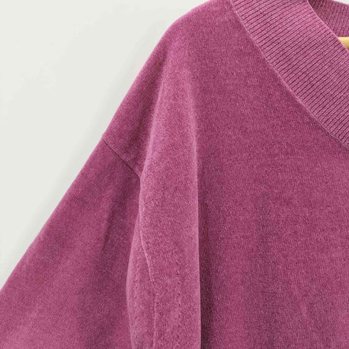 ユナイテッドアローズグリーンレーベルリラクシング UNITED ARROWS green label relaxing FFC ミラノリブ Vネック プルオーバー ニット レディース