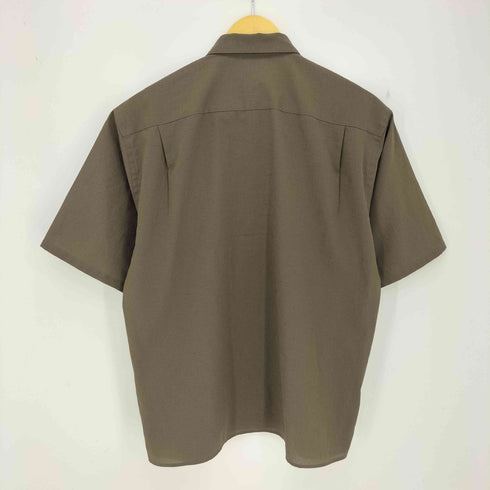 グリーンレーベルリラクシング GREEN LABEL RELAXING ブリーズドライ オープンカラー ショートスリーブシャツ メンズ JPN:M