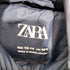 ザラ ZARA ジップアップフーデット中綿ジャケット レディース 164