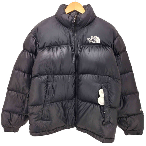 ザノースフェイス THE NORTH FACE 90-2000s 700フィル センターロゴ ヌプシダウンジャケット Nuptes downjacket メンズ L