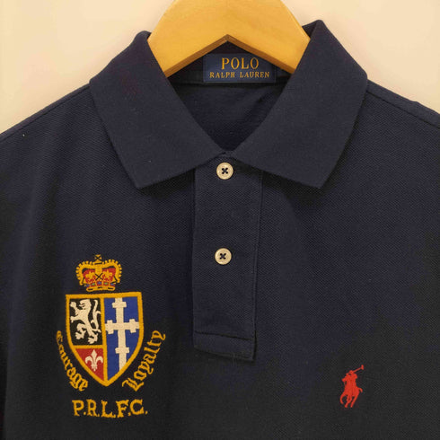 ポロラルフローレン POLO RALPH LAUREN カレッジ刺繍 ポロシャツ メンズ JPN:S