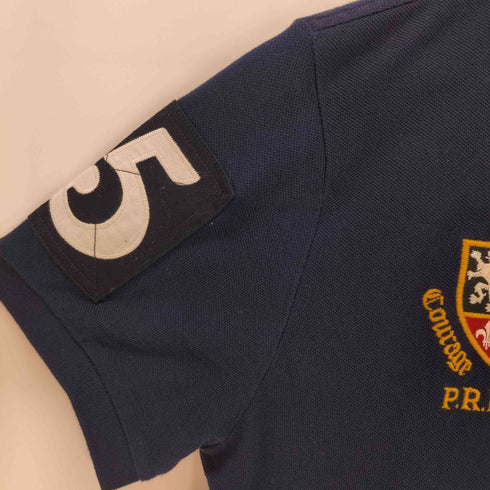 ポロラルフローレン POLO RALPH LAUREN カレッジ刺繍 ポロシャツ メンズ JPN:S