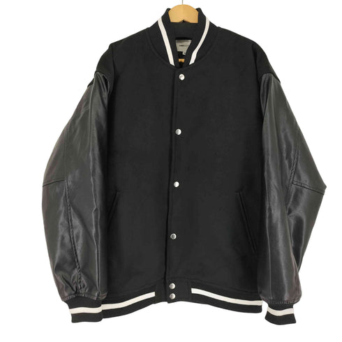 エマクローズ EMMA CLOTHES フェイクレザースタジャン メンズ JPN:M