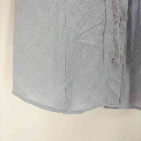 バーバリーブルーレーベル BURBERRY BLUE LABEL ワンポイントロゴフリルブラウス レディース 38