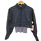 スナイデル snidel クロップドシャツレイヤードニットプルオーバー レディース ONE SIZE