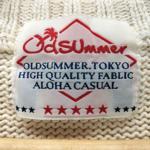 Old SUmmer ワッペンロゴ ニット メンズ 2