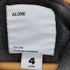 アローン ALONE RAYON SHIRT CHECK LONG BRN メンズ JPN:4