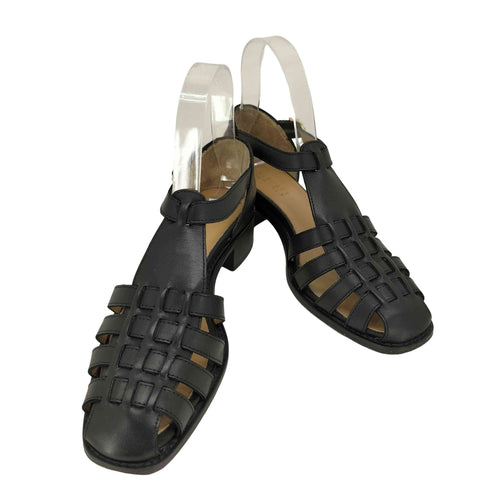 BARNEYS NEWYORK レザー グルカ サンダル レディース JPN:36