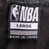 エヌビーエー NBA ロゴプリント カスリ柄 スウェットパンツ ジョガーパンツ メンズ L
