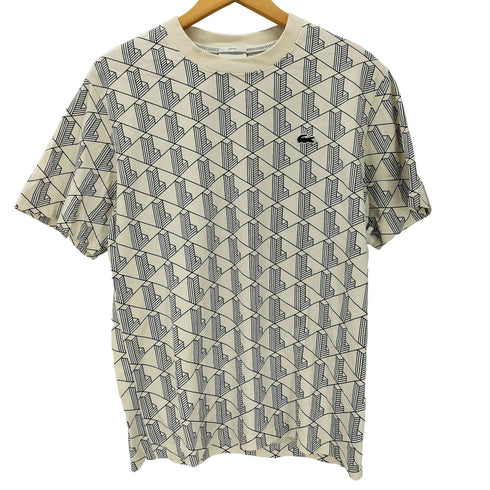 ラコステライブ Lacoste Live イニシャルモノグラムTシャツ メンズ M