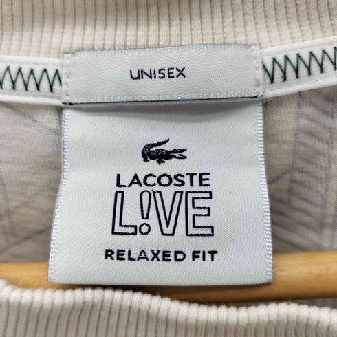 ラコステライブ Lacoste Live イニシャルモノグラムTシャツ メンズ M