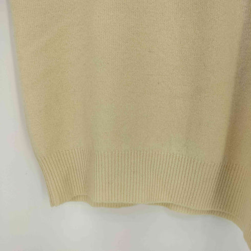 ポロバイラルフローレン Polo by RALPH LAUREN 90s ポニー刺繍 ウール100 Vネック ニットベスト レディース import:S