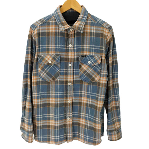 リー Lee チェックワークSHIRT フランネルチェックシャツ メンズ JPN:XL
