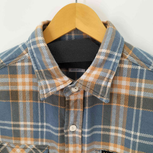 リー Lee チェックワークSHIRT フランネルチェックシャツ メンズ JPN:XL
