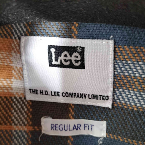 リー Lee チェックワークSHIRT フランネルチェックシャツ メンズ JPN:XL