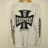 ギルダン GILDAN 企業ロゴプリント クルーネック L/S Tシャツ メンズ